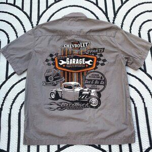Choko Chevrolet Garage Logo Button Down Shirt